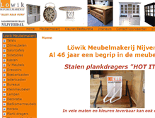 Tablet Screenshot of lowiknijverdal.nl